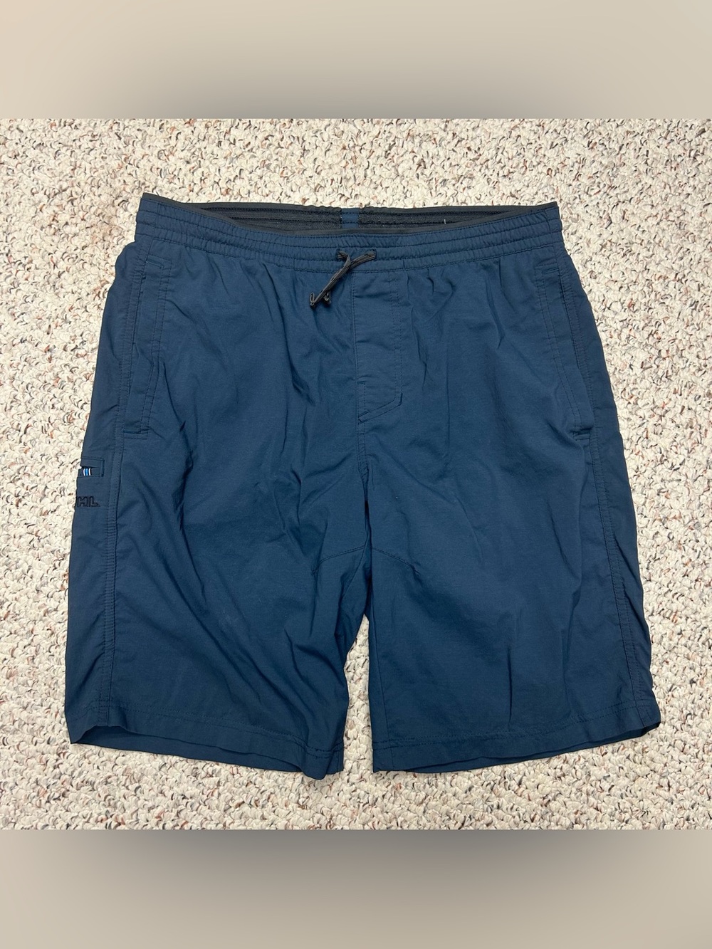 Kuhl Kruiser Shorts Mens M Blue Nylon Blend Outdoor 5249 Training Hiking (32x10)